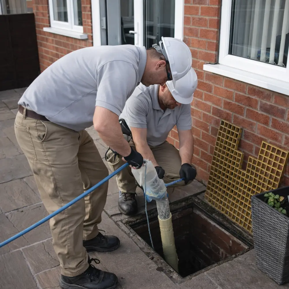 Blocked drain repair service in Ashtead